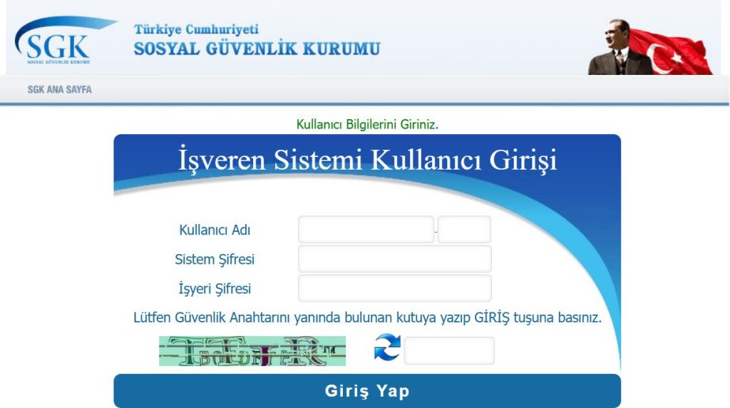 SGK İşveren Borç Sorgulama