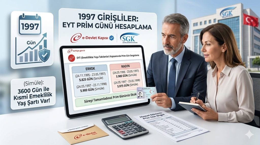 1997 SSK Giriş Prim Gün Sayısı