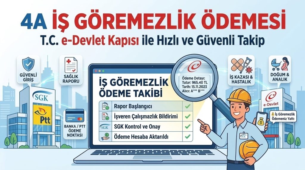 4A Iş Göremezlik Ödemesi