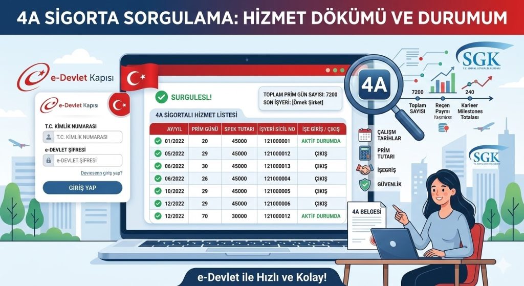 4A Sigorta Sorgulama