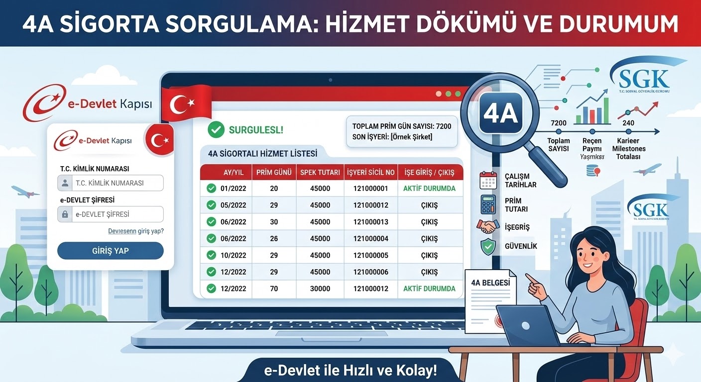 4A Sigorta Sorgulama
