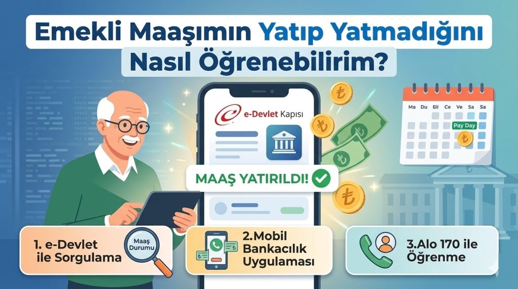 Emekli Maaşımın Yatıp Yatmadığını Nasıl Öğrenebilirim?