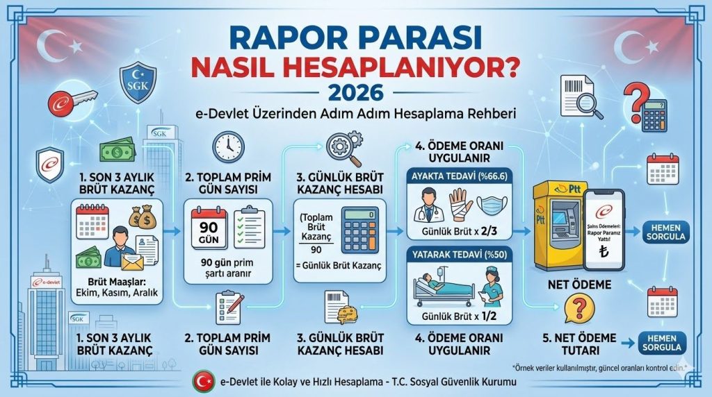 Rapor Parası Nasıl Hesaplanıyor?