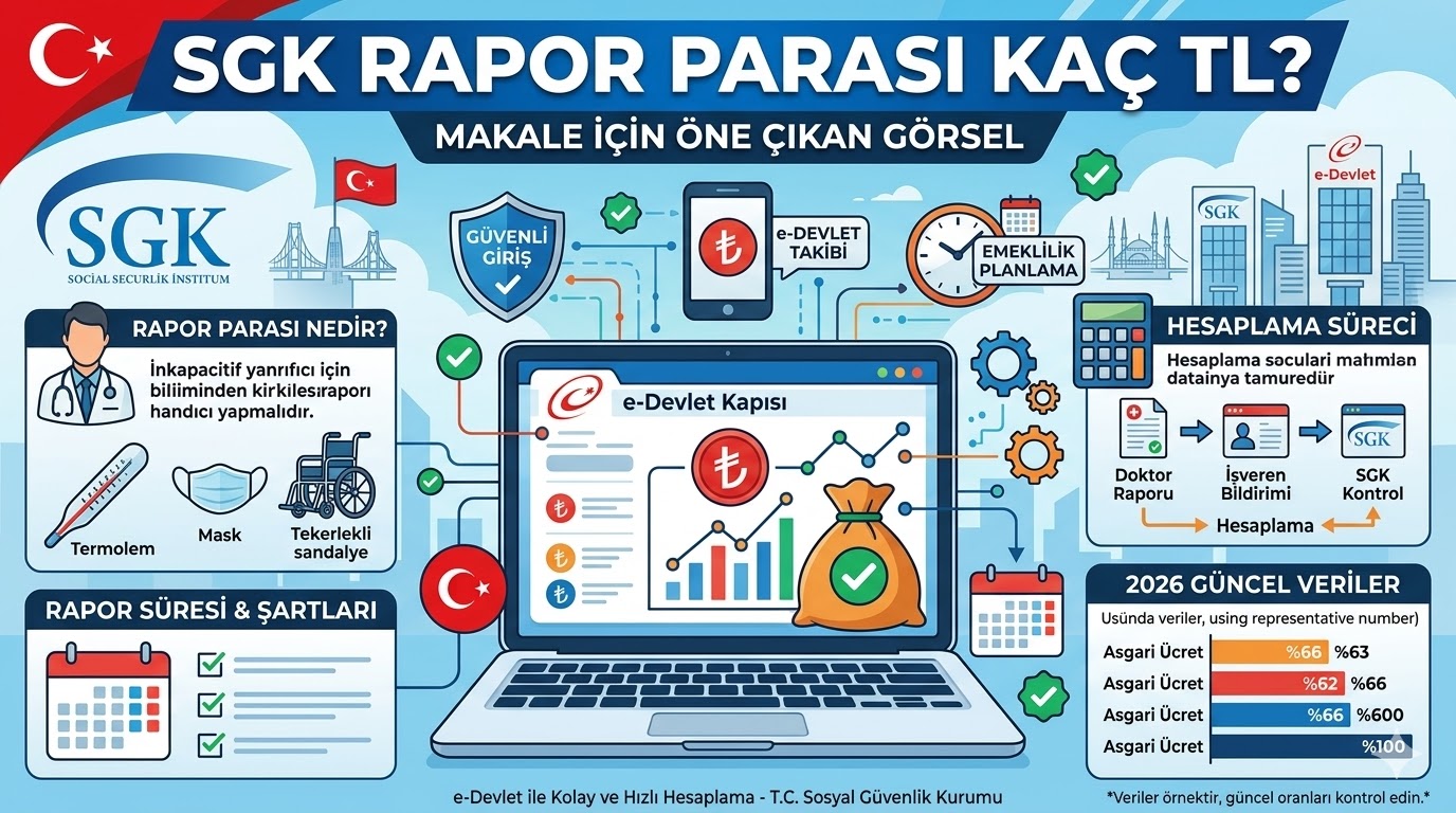SGK Rapor Parası Kaç TL?