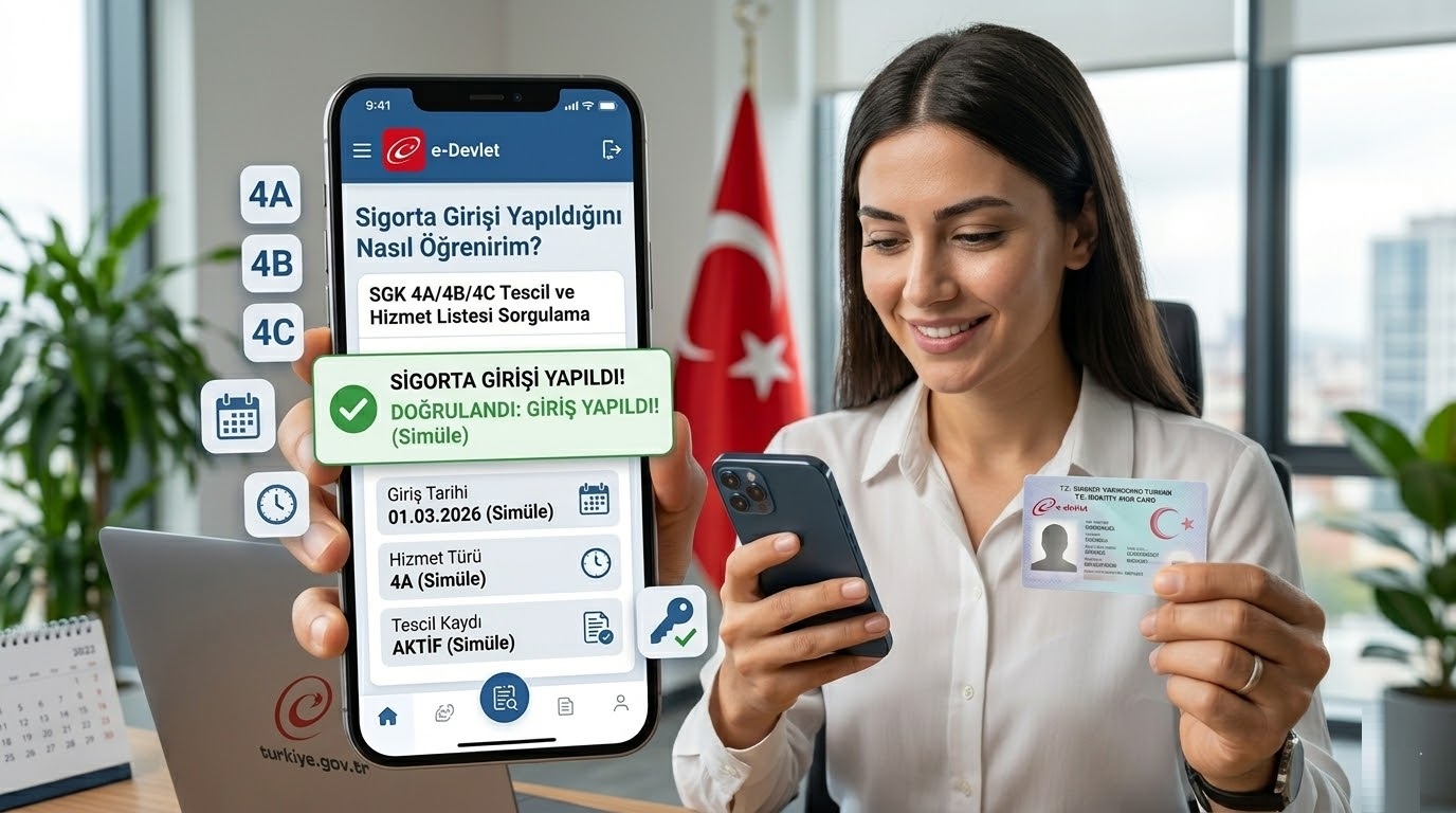 Sigorta Girişi Yapıldığını Nasıl Öğrenirim?