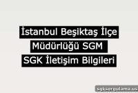 Istanbul Beşiktaş Social Security Office – SGK Contact Details