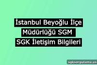 Istanbul Beyoğlu Social Security Office – Contact & SGK Details