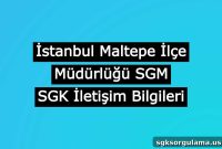 İstanbul Maltepe Social Security Office (SGK) – Contact Info