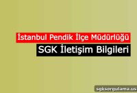 Istanbul Pendik Social Security Office (SGK) – Contact Details