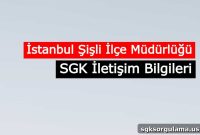 Istanbul Şişli Social Security Office Contact Information