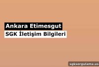 Ankara Etimesgut Social Security Office — SGK Contact Details