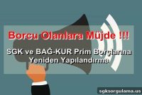 Relief for SGK and Bağ-Kur Contributors: New Debt Restructuring Plan