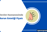2026 Public Hospital Rhinoplasty Prices and Costs in Turkey
