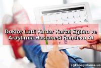 Book an Appointment at Dr. Lütfi Kırdar Kartal Training & Research Hospital