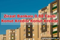 Ziraat Bank Home Loan at 0.88% Interest Rate