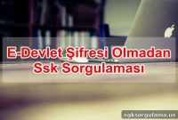 Check Social Security (SSK) Records Without an E-Devlet Password