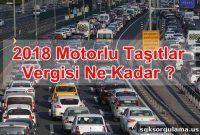 How Much Is the 2018 Motor Vehicle Tax in Turkey?