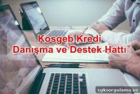 KOSGEB Loan Advice and Support Helpline