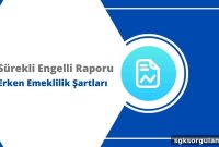 Early Retirement Requirements with Permanent Disability Certificate 2025