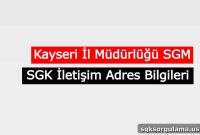 Kayseri Social Security Office Contact Details and Address