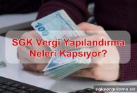 What Does SGK Tax Restructuring Cover?