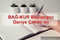 Can the Start Date of BAĞ-KUR Be Backdated?