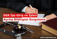 Check SGK Employment Start and Termination Notifications Online