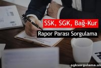 Check SGK Report Payment with Your Turkish ID (T.C.)