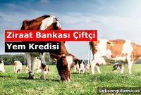 Ziraat Bank Farmer Feed Loan Interest Rates – November 2021