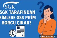 Who Does SGK Issue GSS Premium Debts To?