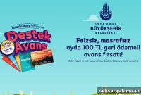 Apply for Istanbulkart Interest-Free Credit (Support Advance)