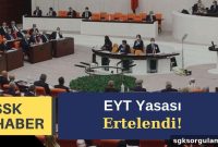 Parliament Pauses Work: EYT Law Fails to Take Effect