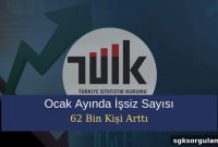 TÜİK Warns: Unemployment Rose by 62,000 in January