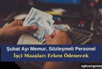 February Salaries for Civil Servants, Contracted Staff, and Workers to Be Paid Early