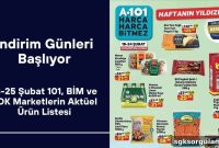 Sale Days Start! Feb 18–25: BİM & ŞOK Weekly Deals and Product List