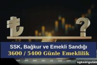 3600 or 5400 Days to Retirement for SSK, Bağkur, and Emekli Sandığı — EYT Update яс