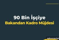 Minister Announces Permanent Positions for 90,000 Subcontracted, Temporary, Municipal Company and TYP Workers