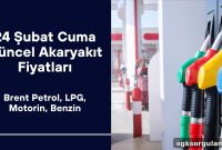 February 24 Fuel Prices Update: Brent, LPG, Diesel, Petrol