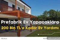 Good News from President Erdoğan for Those Building Prefab Homes: Up to 200,000 TL in Housing Aid