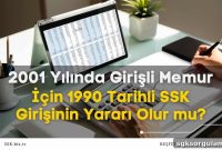 Does a 1990 SSK Registration Help a Civil Servant Who Entered in 2001?