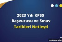 KPSS 2023: Application Details and Confirmed Exam Dates