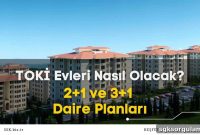 What Do TOKİ Homes Look Like? 2+1 and 3+1 Model Apartment Photos & Floor Plans