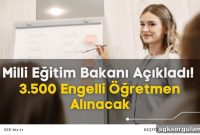 Education Minister Announces: 3,500 Special-Needs Teachers to Be Hired