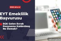 What Does ‘Removed to SGK Incoming Documents File’ Mean for EYT?