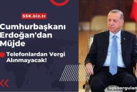 President Erdoğan Announces Good News: No Phone Taxes, Prices Slashed 50%