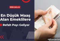 Refah Payı Increase Planned for Lowest Pensioners