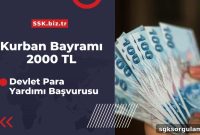 Apply for 2023 Eid al-Adha 2000 TL Government Cash Assistance