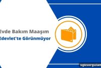 Home Care Allowance Not Showing on e-Devlet — What Should I Do?