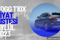 September 2023 TOGG Price List – Updated TOGG T10X Prices