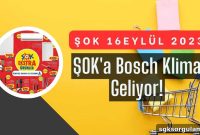 ŞOK September 16, 2023 Catalog: BOSCH Air Conditioner Arrives in Extra Long Version